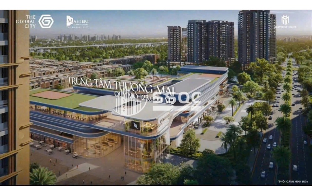 THE GLOBAL CITY - 4 PHÒNG, 150M2,  MASTERI COSMO CENTRAL (CT4) - CĂN HỘ ĐẲNG CẤP- Q2.HCM